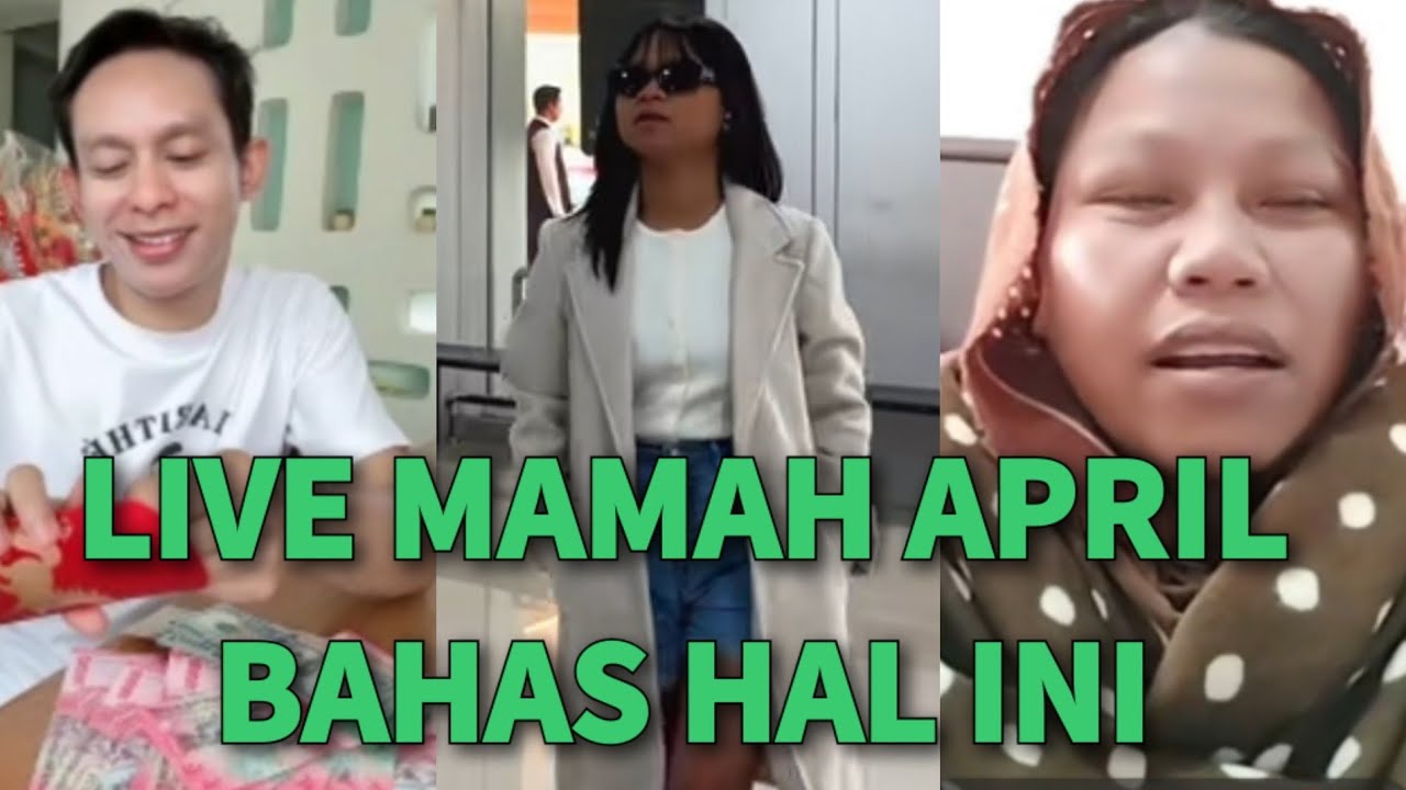 MELEDAK HEBOH!🔥KESERUAN MAMAH APRIL SAAT LIVE DITUNJUKIN DAN DIPAMERIN UANG