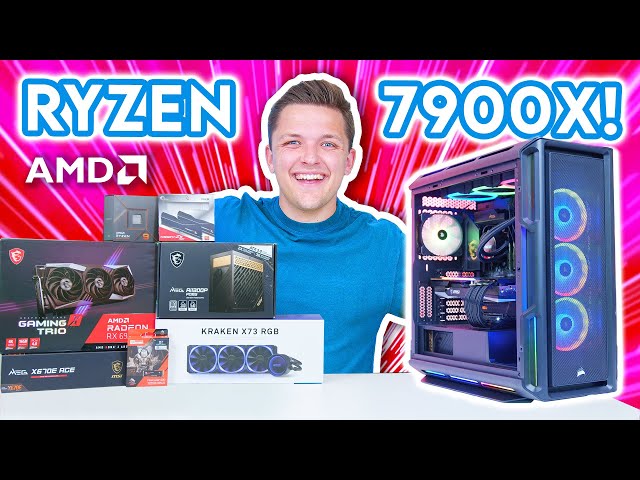 CyberPowerPC - Gamer Supreme Gaming Desktop - AMD Ryzen 9 7900X