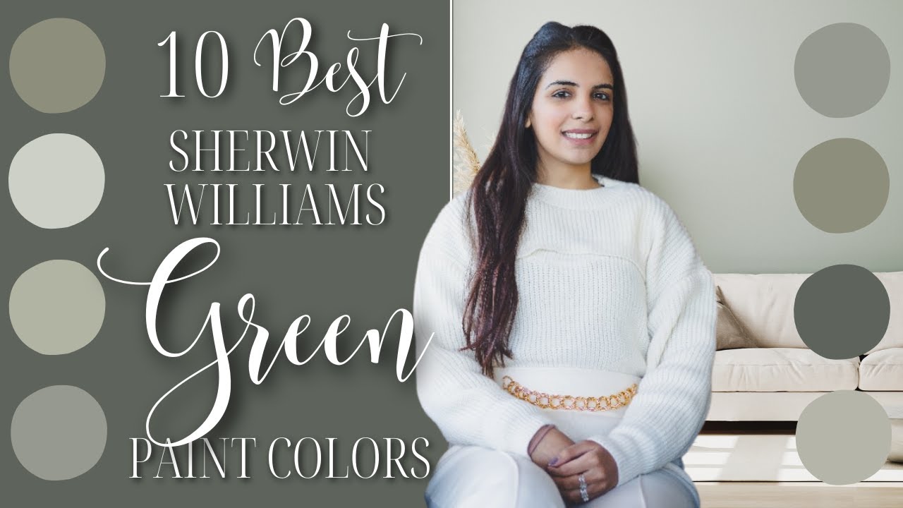 10 BEST Sherwin Williams Green Paint Colors