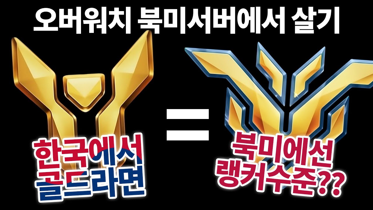 양학 레전드 찍은 옵치 북미서버 생존기ㅋㅋㅋㅋ