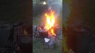 Burning my school stuff ( part 1 )