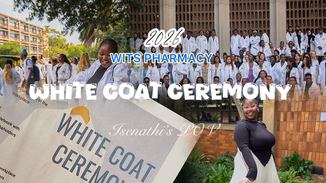 Wits Pharmacy White Coat Ceremony 2026 👩🏽‍🔬🤍 | Spend the Day With Me