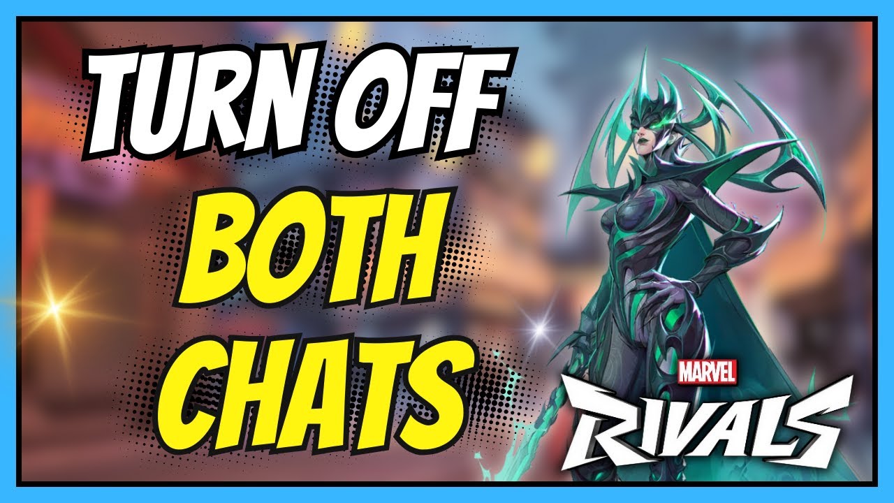 How to Hide Text and Voice Chat in Marvel Rivals | Easy Full Guide ...