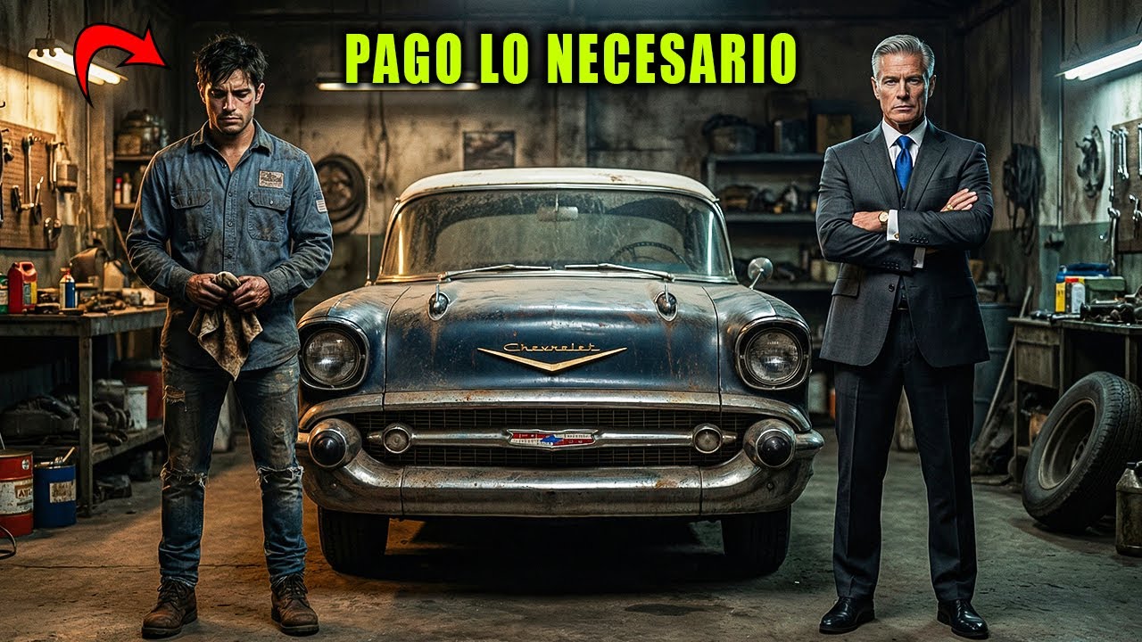 Nadie pudo arreglar ese coche en años… “Pago lo que pidan”, dijo. Y el mecánico sorprendió a todos