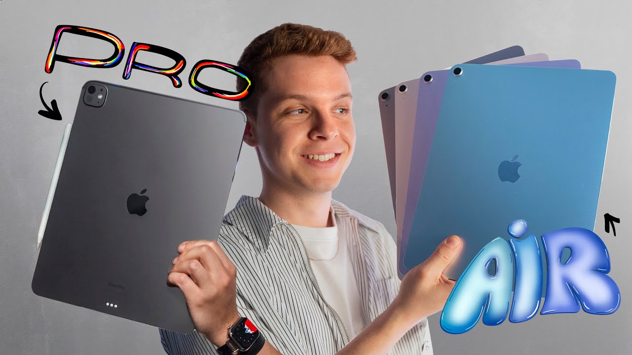 Probando iPad Pro M4, iPad Air y Apple Pencil Pro - YouTube