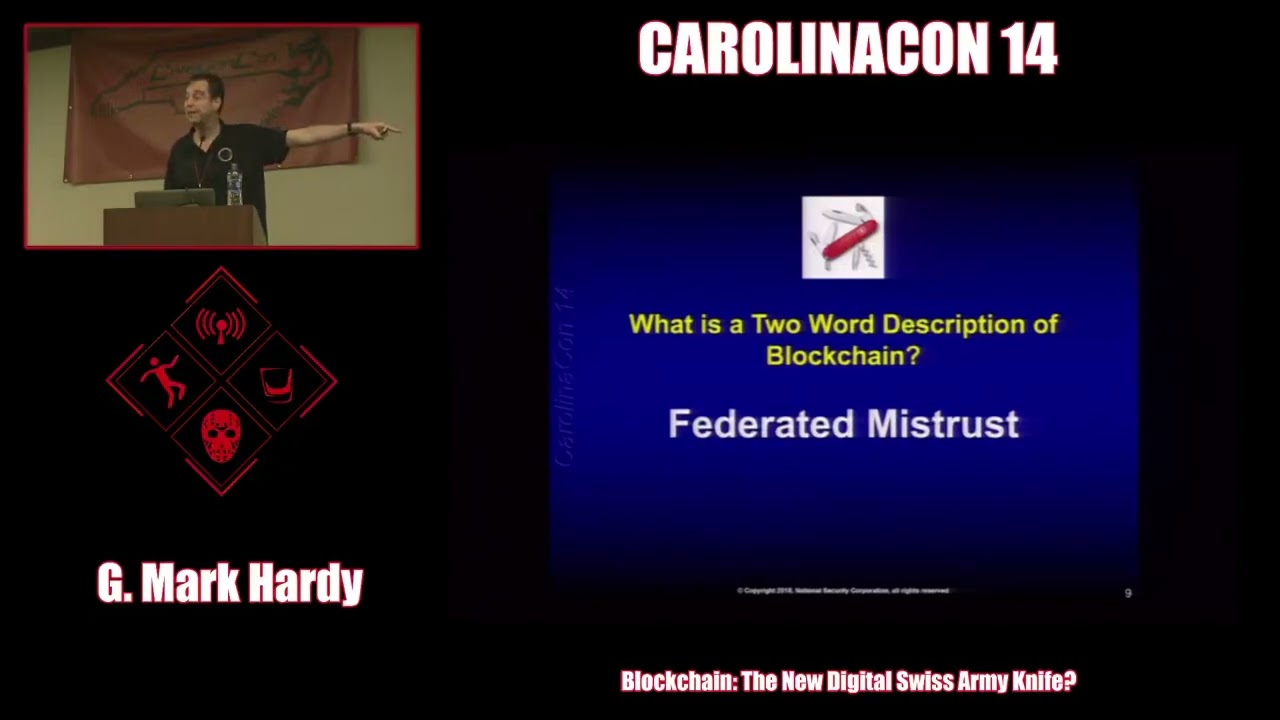 Blockchain   The New Digital Swiss Army Knife by G  Mark Hardy