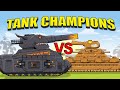 "Tanks Champions - Leviathan VS American Monster" Cartoons about tanks