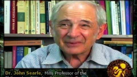 Dr. John Searle  Part 3 - Consciousness: In the Beginning was the Word