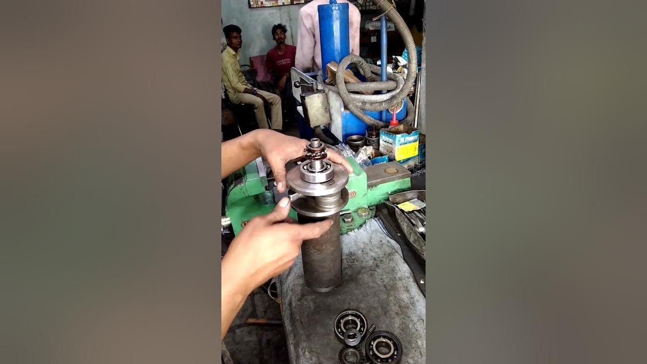 assembling bearing, timing chain crankshaft of a bike YouTube