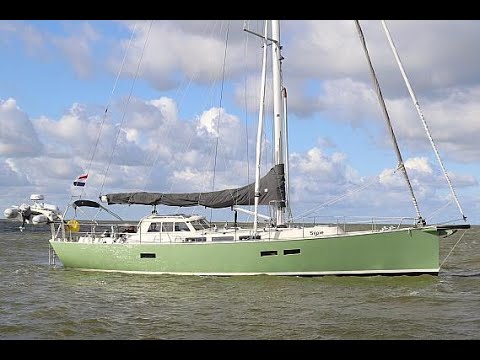 ⁣Aluyacht 49 – Robust aluminium sailing yacht, first owner