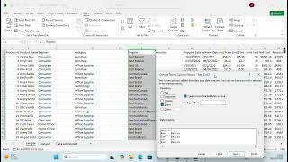 Splitting Columns,  Find and replacing , Text to column