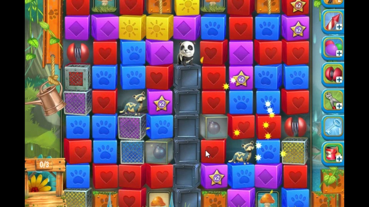 Pet Rescue Saga, Pet Island, 2nd June 2017, level 4 😈 ►TOBIAS DEAMON◄