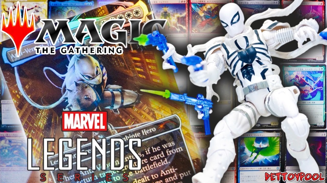 Figure + Card Unboxing] Marvel Legends x Magic: The Gathering