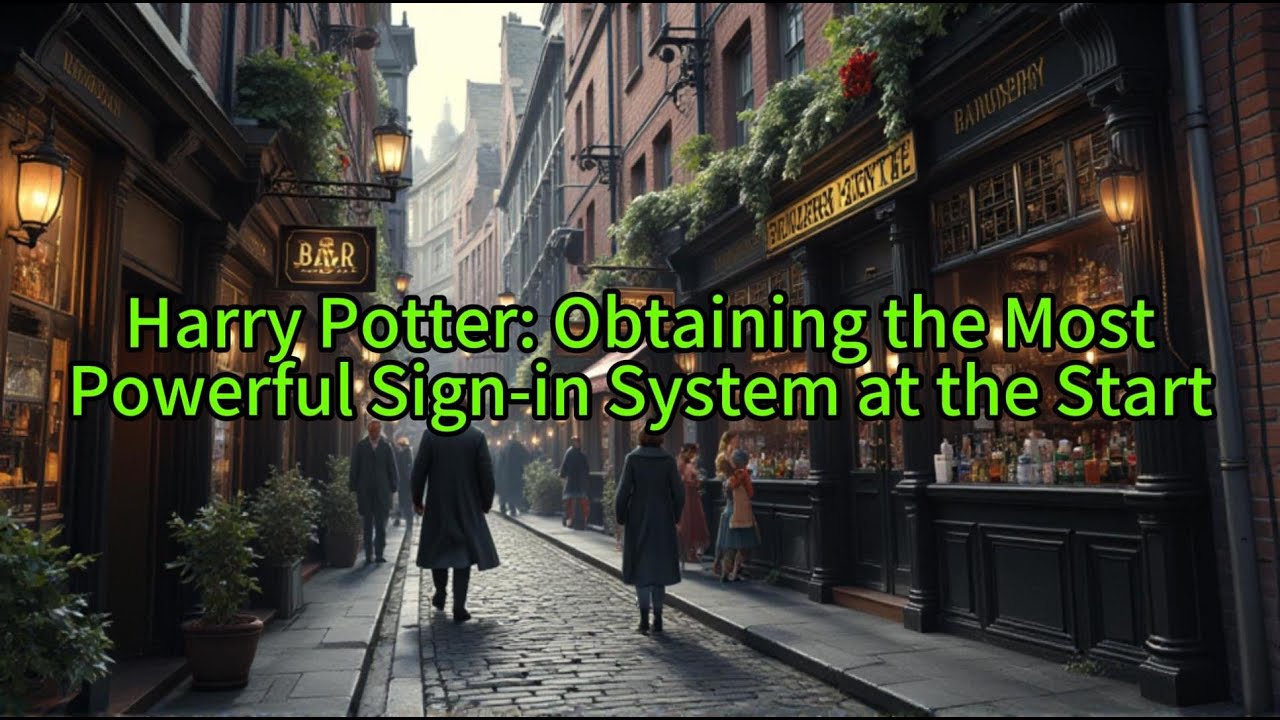 《Harry Potter: Obtaining the Most Powerful Sign-in System at the Start》