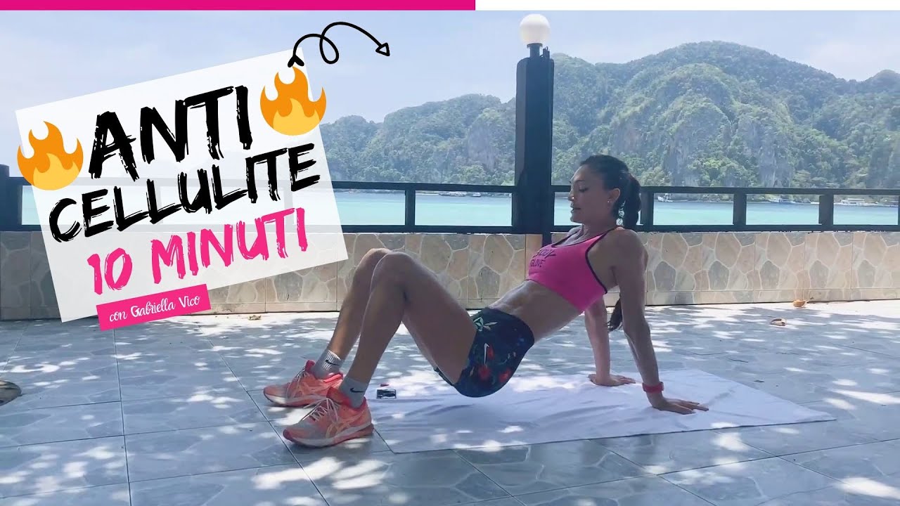 Esercizi per cellulite cosce & gambe: Allenamento anticellulite 10 minuti