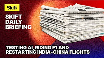 Testing AI, Riding F1 and Restarting India-China Flights
