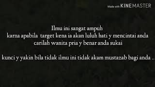 Ilmu Pelet Peluluh Hati Pria Wanita Ampuh Paling Mustazab