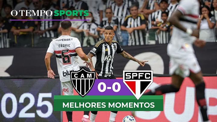 ATLÉTICO 0 x 0 SÃO PAULO - Veja os MELHORES MOMENTOS da partida