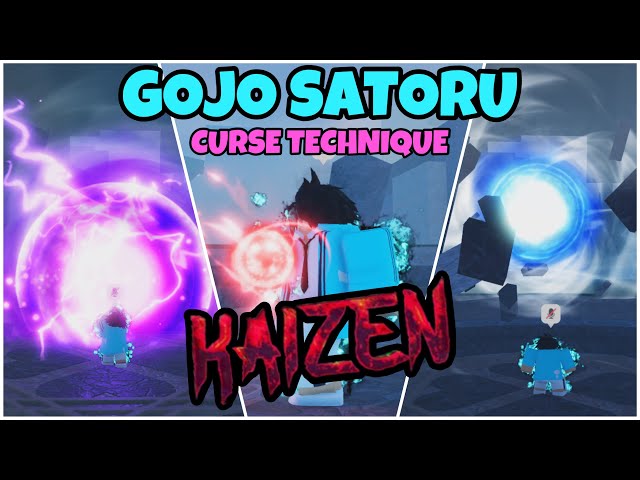 GOJO CURSE IS FINALLY HERE !! NEW CURSE TECHNIQUE SHOWCASE !!!  |  Kaizen ROBLOX class=