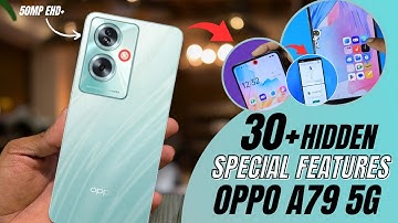 OPPO A79 5G Top 30+ Tips And Tricks | Special Features ⚡ Oppo A79 5G Hindi | Oppo A79