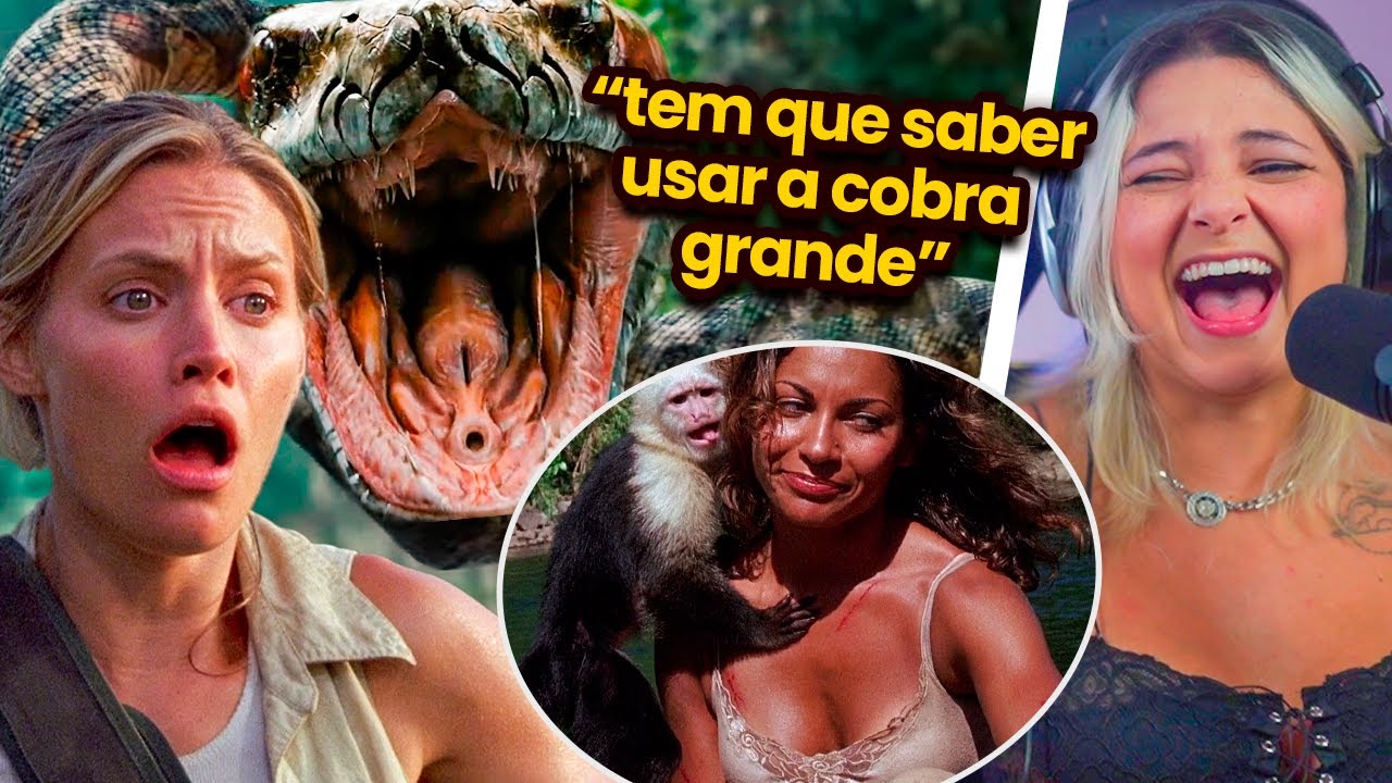 Com quantos CENTÍMETROS a gente considera uma ANACONDA grande?