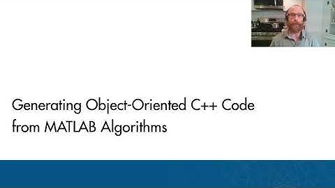MATLAB 알고리즘에서 객체 지향 C++ 코드 생성하기