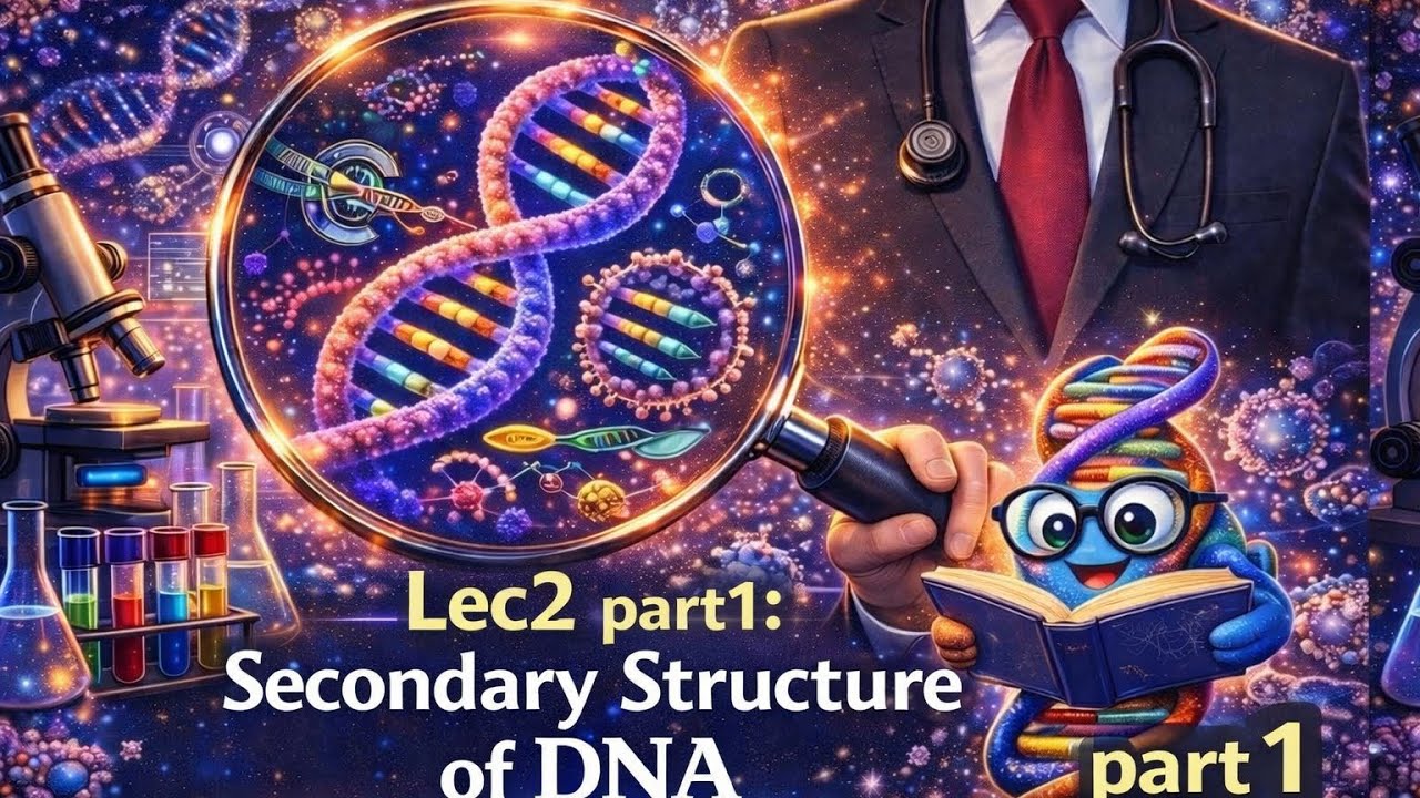 احياء جزيئي وزاري المرحلة الثانية 2026 lec2 part1