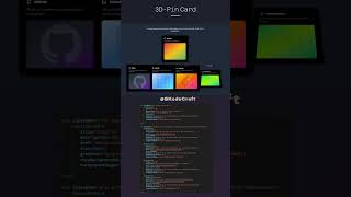 Create a Stunning 3D Pin Card Effect with React & Framer Motion | Full Code Breakdown