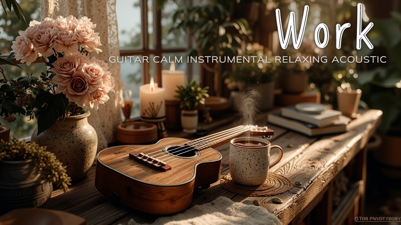 Расслабляющая акустическая гитарная музыка для учебы и сна ~ Красивые мелодии