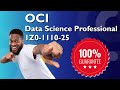 OCI Data Science Professional 1Z0-1110-25 Questions 2025