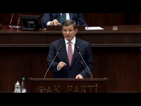 Başbakan Davutoğlu'nun AK Parti grubundaki konuşması