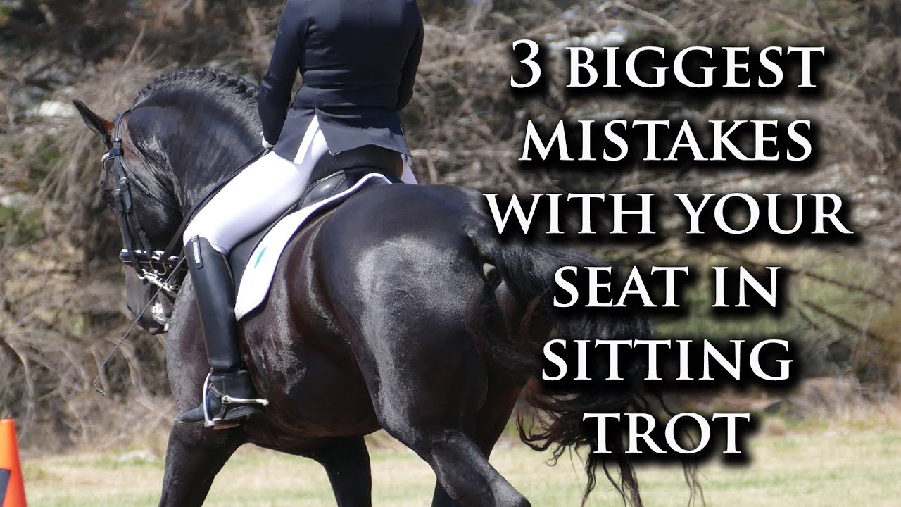 3 BIGGEST Mistakes With Seat In Sitting Trot Dressage Mastery TV