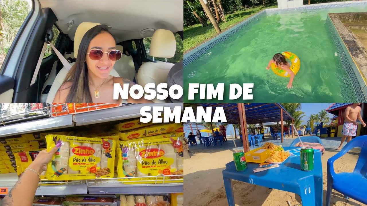 NOSSO FIM DE SEMANA NO SÍTIO ☀️ PRAIA / CHURRASCO E PISCINA 💖