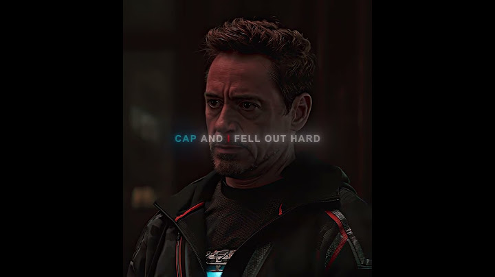 "He Made It For YOU" - Iron Man X Captain America Edit | All The Stars - SZA, Kendrick Lamar
