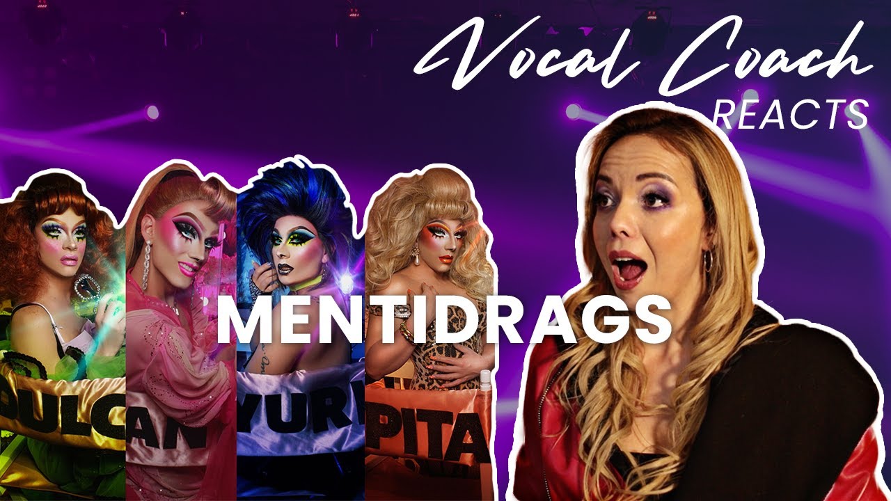 Vocal Coach Reacts / Mentidrags 💜 QUEDÉ