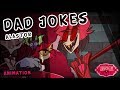 DAD JOKES BY ALASTOR / (Angel, Ashley, Kellen, Niffty) Hazbin Hotel Animation - AnimatedMau