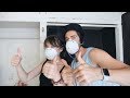 we inhaled too many paint fumes lol (room makeover bloopers)