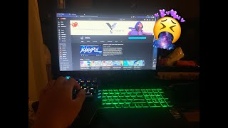Fortnite Laptop but You Are Me (POV) 😍 (60hz 120fps)