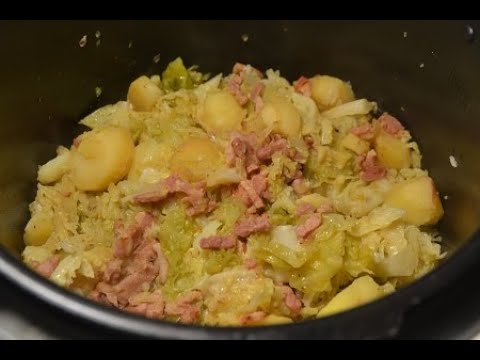chou-vert-aux-lardons-recette-cookeo