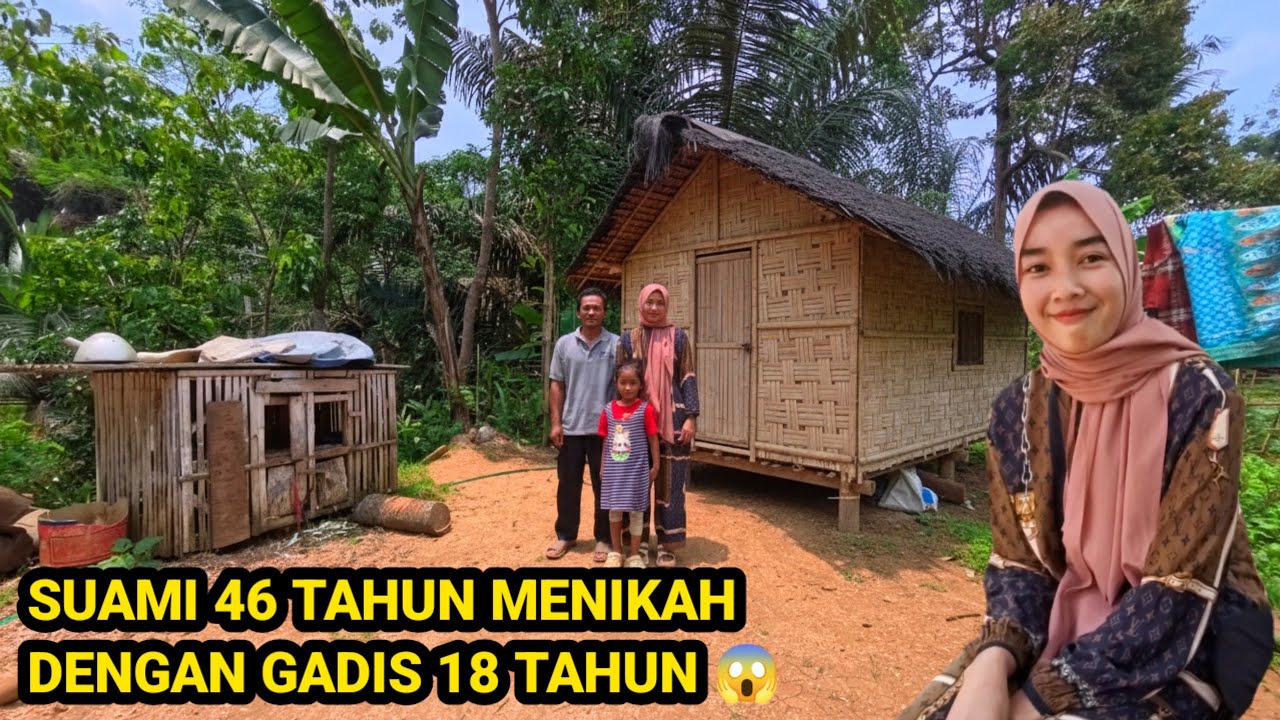 PASANGAN BEDA USIA GADIS USIA 16 TAHUN DI NIKAHI DUDA 45 TAHUN TINGGAL DI HUTAN SAMPING KUBURAN