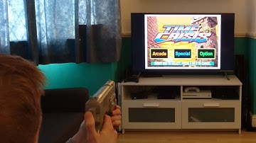 Sinden Lightgun on Raspberry Pi revisited - on LCD TV