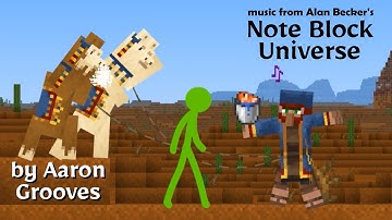 "Scene 4: Beatbox Llamas" 🦙 Music by Aaron Grooves - Note Block Universe