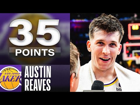 Austin reaves scores career-high 35 points in lakers w! | march 19, 2023