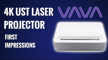 VAVA 4K UST LASER PROJECTOR REVIEW | FIRST IMPRESSIONS & SETUP
