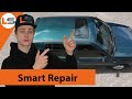 Smart Repair mit Spraydose lackiert - alter Golf Pearl Dragongreen  | Lack Store