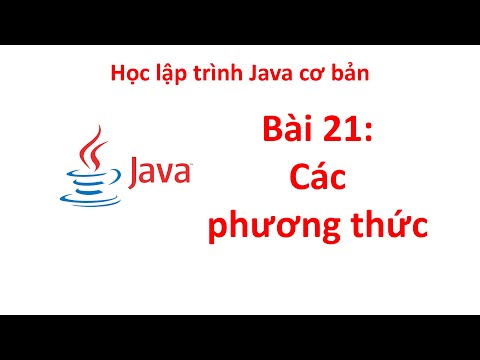 Video: Phương thức Java là gì?