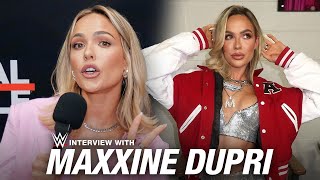 Maxxine Dupri on Wrestling Training, Rhea Ripley Match, Loving Divas, and TikTok