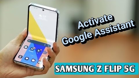 Samsung galaxy z flip 5 me google assistance ko enable kaise kare | How to enable google assistance