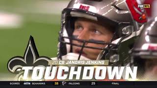 Tom Brady throws AWFUL pick-six | Saints vs Bucs | NFL Week 1