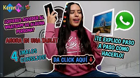 AYUDAR A  ENTRAR AL WHATSAPP  ||  ||CON UNA TABLET...